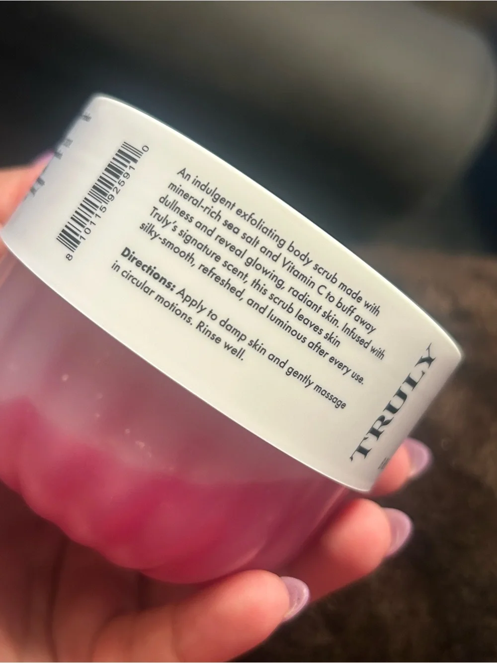 Truly Strawberry Blossoms Exfoliating Body Scrub